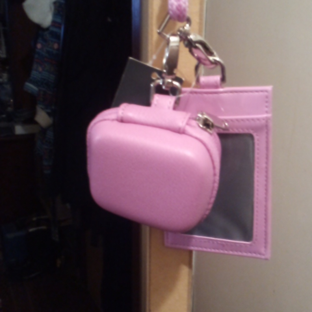 Earbud case with ID pocket